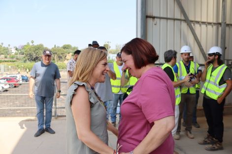 Visita de la secretaria de Estado de Agricultura y Alimentación  