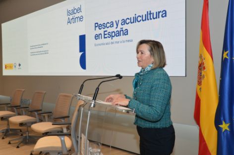 En la clausura de una jornada sobre economía azul en pesca y acuicultura