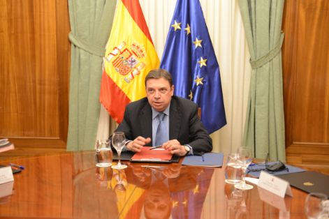 Hoy, en la reunión con la Asociación Española de Exportadores e Industriales de Aceituna de Mesa (ASEMESA)