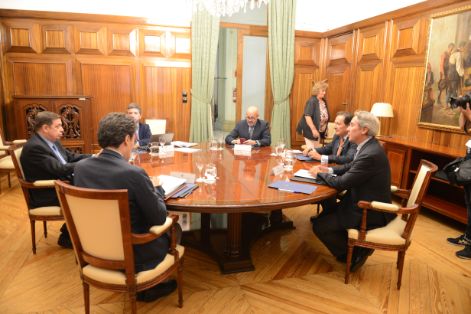 Hoy, en la reunión con la Asociación Española de Exportadores e Industriales de Aceituna de Mesa (ASEMESA)