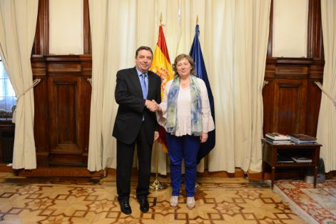 Hoy, en la sede del Ministerio