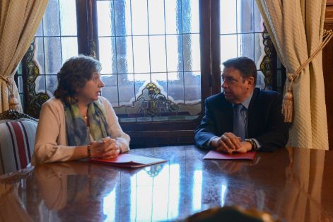 Hoy, en la sede del Ministerio