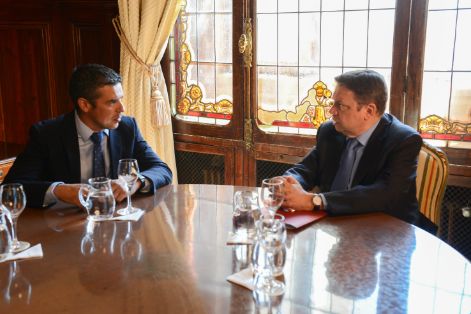 Hoy, en la sede del Ministerio