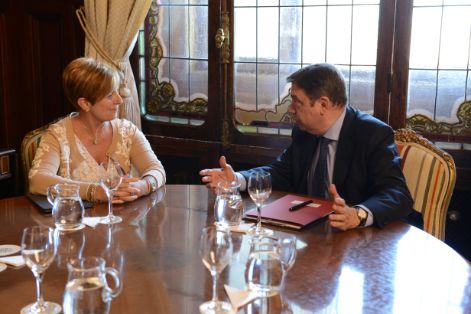 Hoy, en la sede del Ministerio 