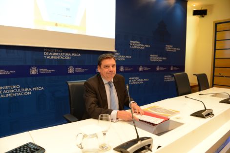El ministro de Agricultura, Pesca y Alimentación ha presentado el Informe del consumo de alimentación en España 2017 