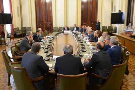 Esta tarde, en la sede del Ministerio 