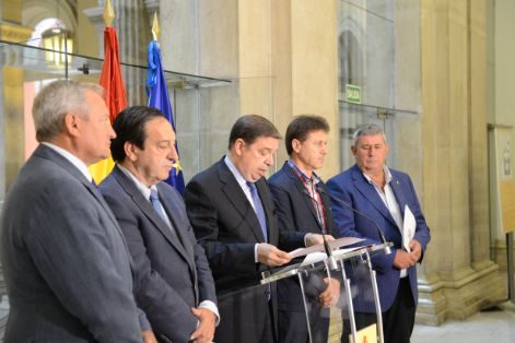 Hoy, en la presentación del documento elaborado por las OPAS y Cooperativas Agroalimentarias para la defensa de la PAC como política integradora  