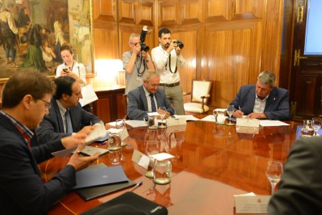 Hoy, en la presentación del documento elaborado por las OPAS y Cooperativas Agroalimentarias para la defensa de la PAC como política integradora  