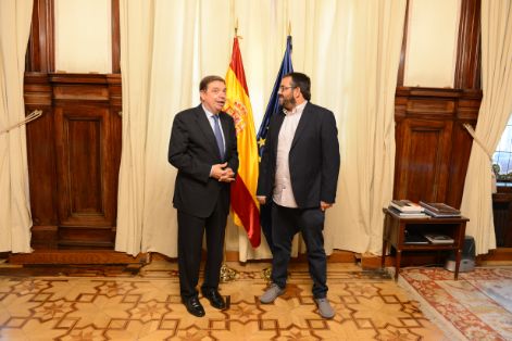 Hoy, en Madrid, en la sede del Ministerio