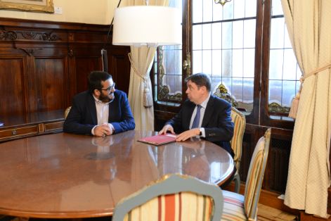 Hoy, en Madrid, en la sede del Ministerio