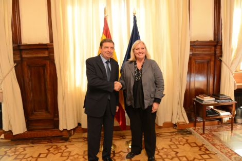 Hoy, en la sede del Ministerio