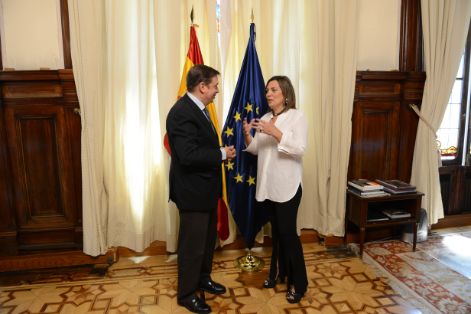 Hoy, en Madrid, en la sede del Ministerio