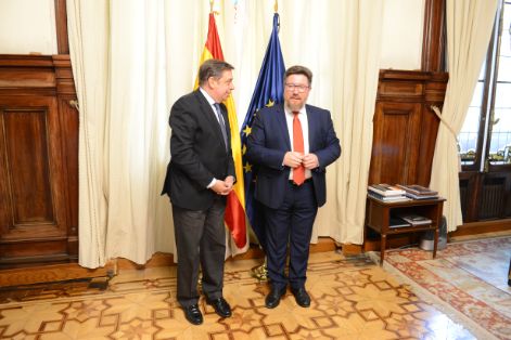 Hoy, en Madrid, en la sede del Ministerio