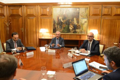 HOY, EN LA SEDE DEL MINISTERIO