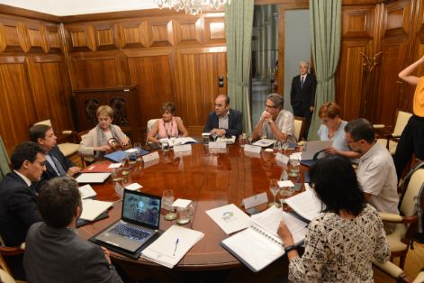 HOY, EN LA SEDE DEL MINISTERIO  