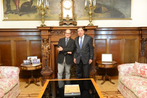 Hoy, en la sede del Ministerio  