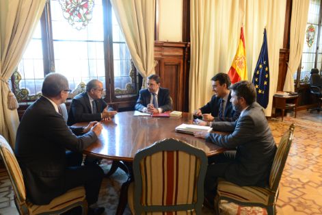 Hoy, en la sede del Ministerio  