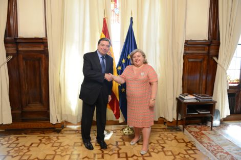 ESTA TARDE, EN LA SEDE DEL MINISTERIO