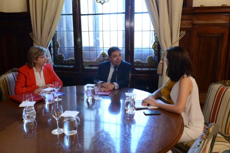 Hoy, en la sede del Ministerio