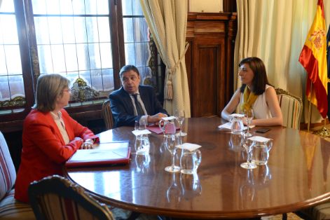 Hoy, en la sede del Ministerio