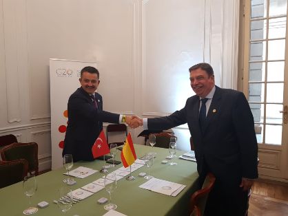 EN EL MARCO DE LA REUNIÓN DE MINISTROS DE AGRICULTURA DEL G-20, EN BUENOS AIRES