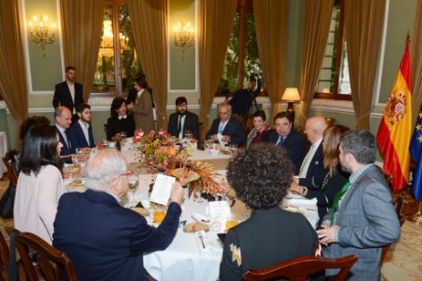 HOY, EN EL MARCO DE LOS ACTOS CONMEMORATIVOS DEL 40 ANIVERSARIO DE LA CONSTITUCIÓN ESPAÑOLA 