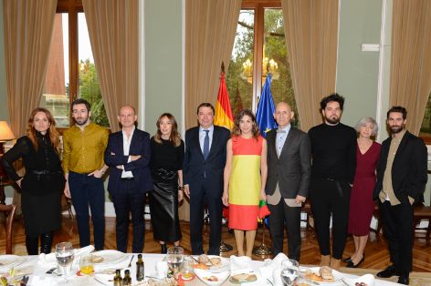 Hoy, en un encuentro informativo en el marco del 40 aniversario de la Constitución Española 