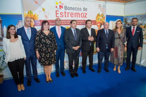 HOY, EN LA INAUGURACIÓN DE LA FERIA INTERNACIONAL GANADERA Y 565 TRADICIONAL DE SAN MIGUEL EN ZAFRA (BADAJOZ) 