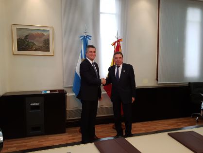 SUSCRITO POR LUIS PLANAS Y SU HOMÓLOGO LUIS MIGUEL ETCHEVEHERE, EN EL MARCO DE LA REUNIÓN DE MINISTROS DE AGRICULTURA DEL G-20