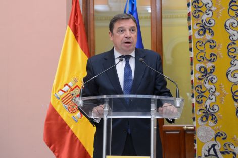 HOY, EN SU TOMA DE POSESIÓN COMO MINISTRO DE AGRICULTURA, PESCA Y ALIMENTACIÓN 