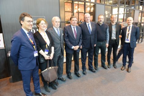 Hoy, en la inauguración del XXXIII Salón Gourmets