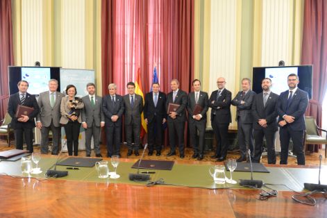 Hoy, en la firma de los Protocolos de adhesión para la tenencia responsable de los animales de compañía 