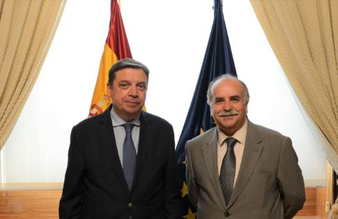 Hoy, en la sede del Ministerio 