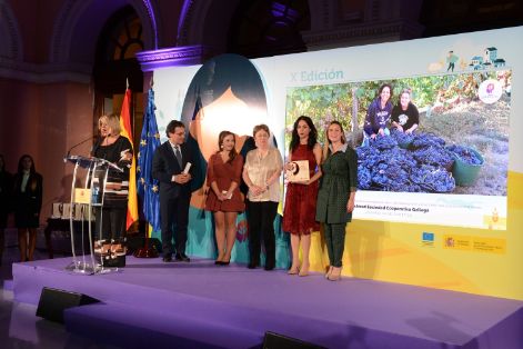 En la entrega de los X Premios de Excelencia a la Innovación para Mujeres Rurales 2019