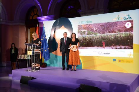 En la entrega de los X Premios de Excelencia a la Innovación para Mujeres Rurales 2019