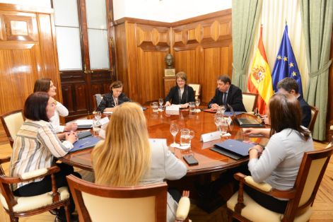 Hoy, en la sede del Ministerio