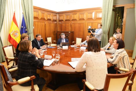 Hoy, en la sede del Ministerio