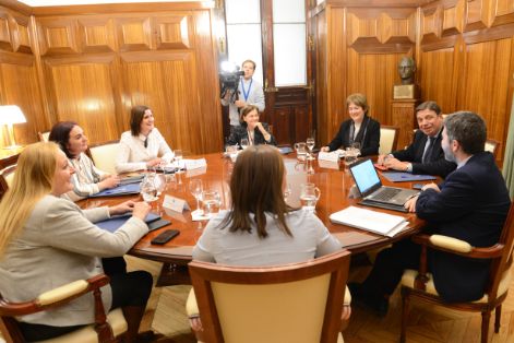 Hoy, en la sede del Ministerio