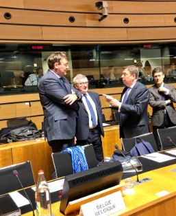 Hoy, en el Consejo de Ministros de la UE en Luxemburgo 
