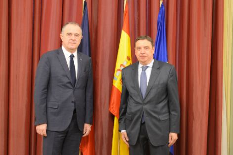 HOY, EN UNA REUNIÓN PRESIDIDA POR LOS MINISTROS DE AGRICULTURA DE AMBOS PAÍSES