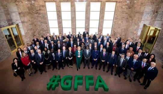 Hoy, en la XI edición del Global Forum for Food and Agriculture, en Berlín