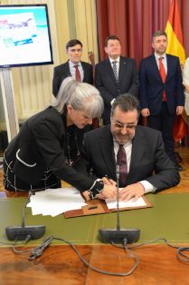EL CONVENIO SE HA FIRMADO HOY EN LA SEDE DEL MINISTERIO 