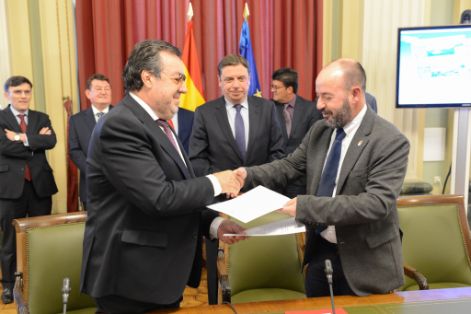 EL CONVENIO SE HA FIRMADO HOY EN LA SEDE DEL MINISTERIO 