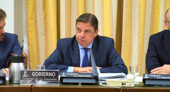 Comparecencia del ministro en la Comisión de Agricultura, Pesca y Alimentación del Congreso 
