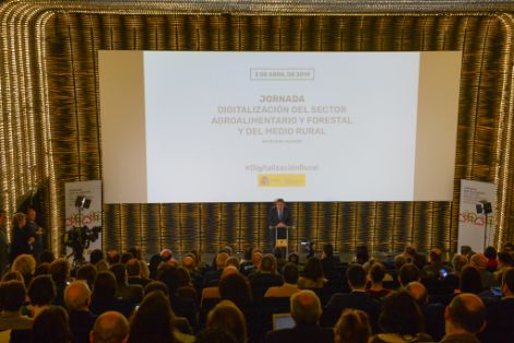 HOY, EN LA JORNADA SOBRE DIGITALIZACIÓN DEL SECTOR AGROALIMENTARIO Y FORESTAL Y DEL MEDIO RURAL 