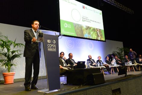 Hoy, en la Reunión de Alto Nivel sobre Bosques, en la COP25