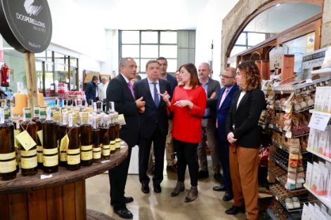 HOY, TRAS LA REUNIÓN QUE HA MANTENIDO CON LA PRESIDENTA DEL GOBIERNO DE LAS ISLAS BALEARES, EN PALMA