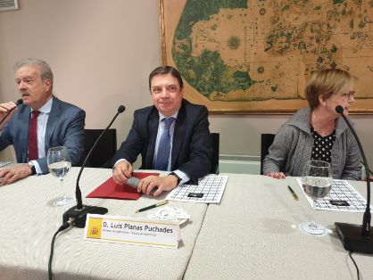 Hoy, en la inauguración de la 2ª reunión del Foro Nacional de Despoblación en Puebla de Sanabria (Zamora)