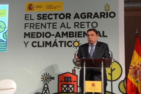 HOY, EN LA JORNADA “EL SECTOR AGRARIO FRENTE AL RETO MEDIOAMBIENTAL Y CLIMÁTICO”