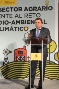 HOY, EN LA JORNADA “EL SECTOR AGRARIO FRENTE AL RETO MEDIOAMBIENTAL Y CLIMÁTICO”